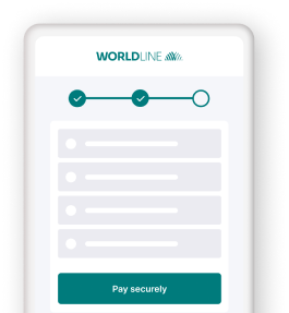 Worldline Direct Hosted Checkout Page screen